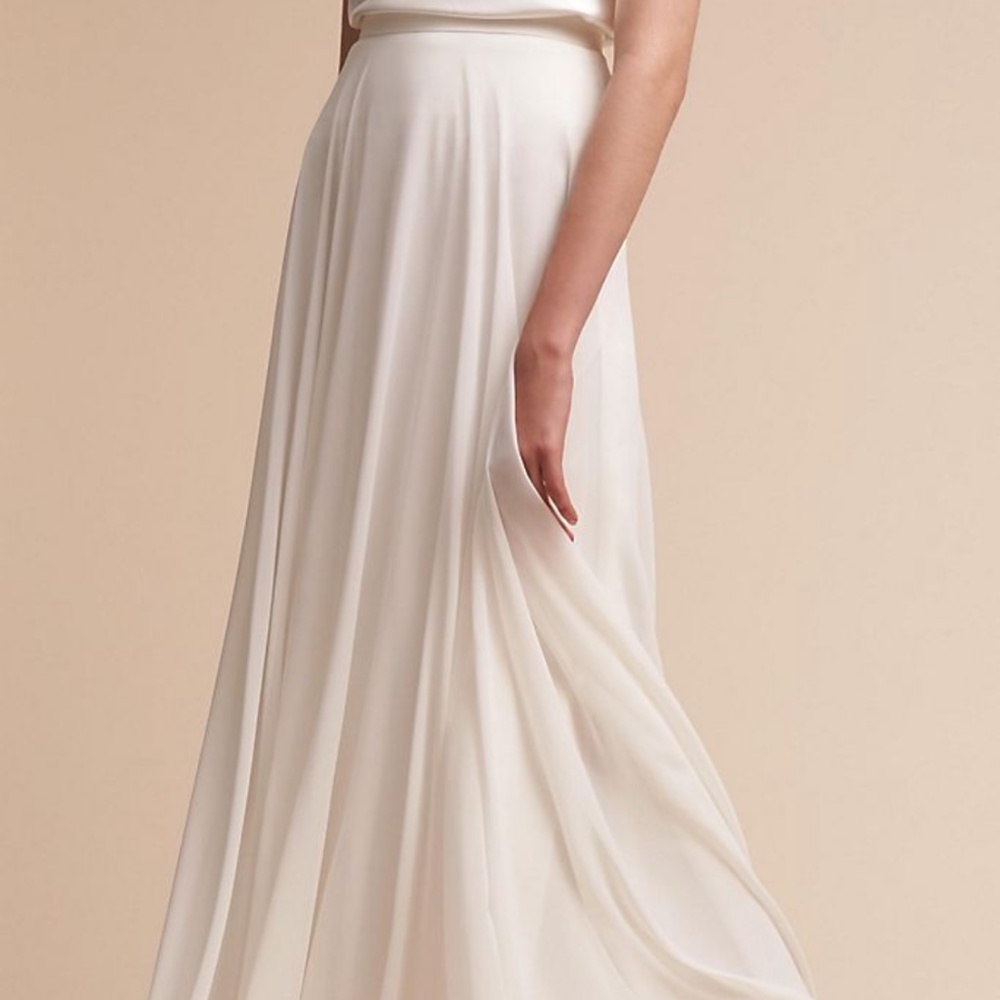 BHLDN White Winter Skirt + TAGS